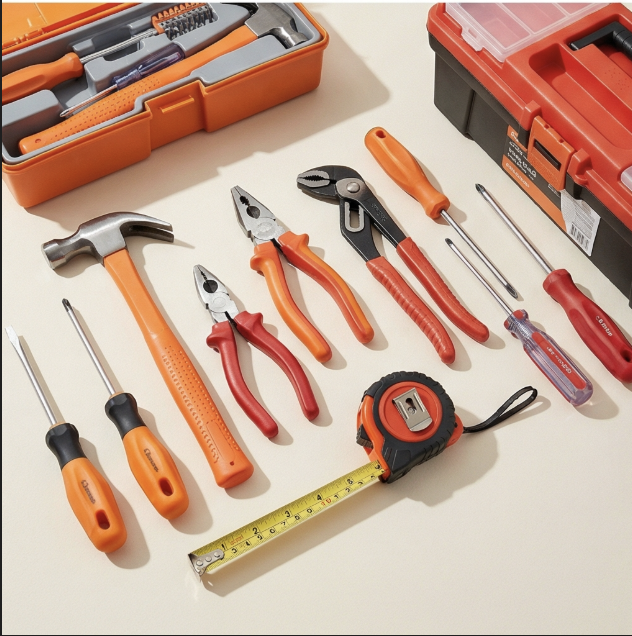 Herramientas - pinzas, desarmadores, martillo